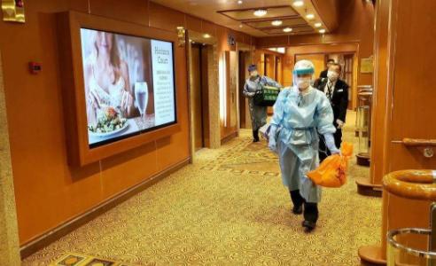 日本钻石公主号邮轮内部结构,日本钻石公主号邮轮游客