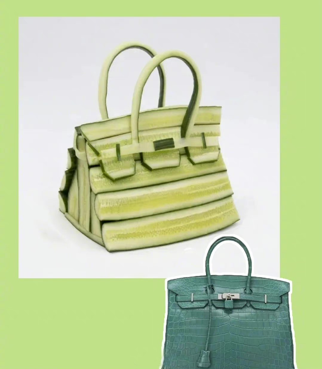 蔬菜中的爱马仕,爱马仕铂金包做法