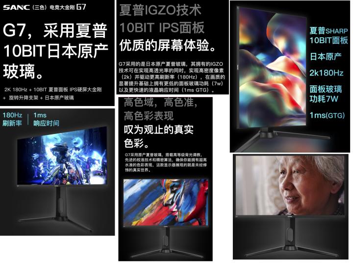 sancg7c显示器是2k的吗,sancg7显示器评测