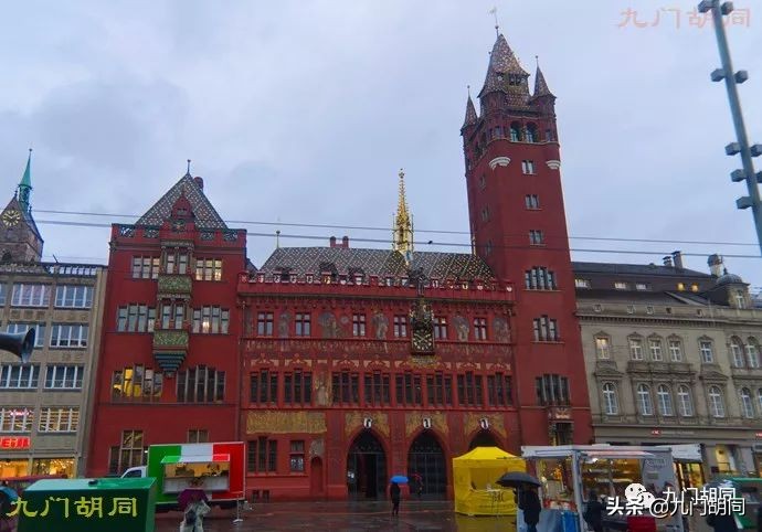 瑞士巴塞尔地图,巴塞尔是瑞士大都市