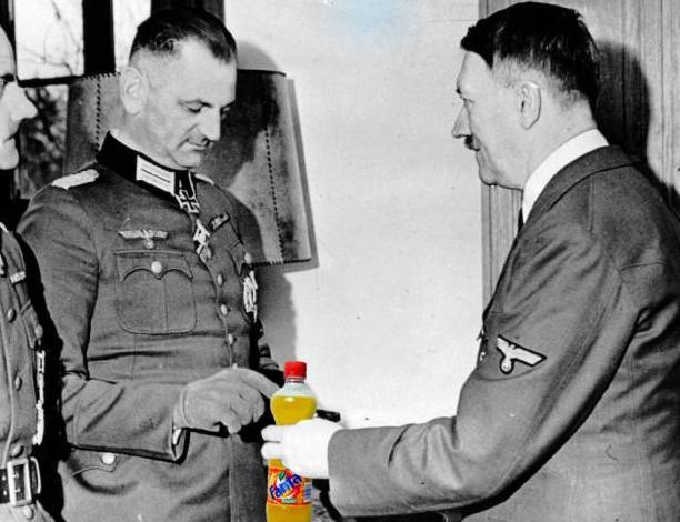 芬达是纳粹德国发明的吗,芬达为什么是可口可乐的