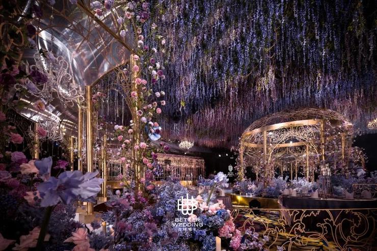 法式宫廷花园婚礼现场,法式风情庄园婚礼