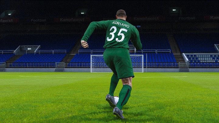 实况足球2020精准射门,实况足球运动战落叶球射门教学