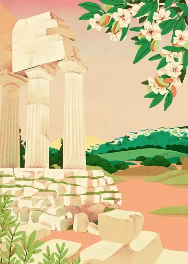 精妙的细节和色彩插画,插画作品想象力是最吸引人的色彩