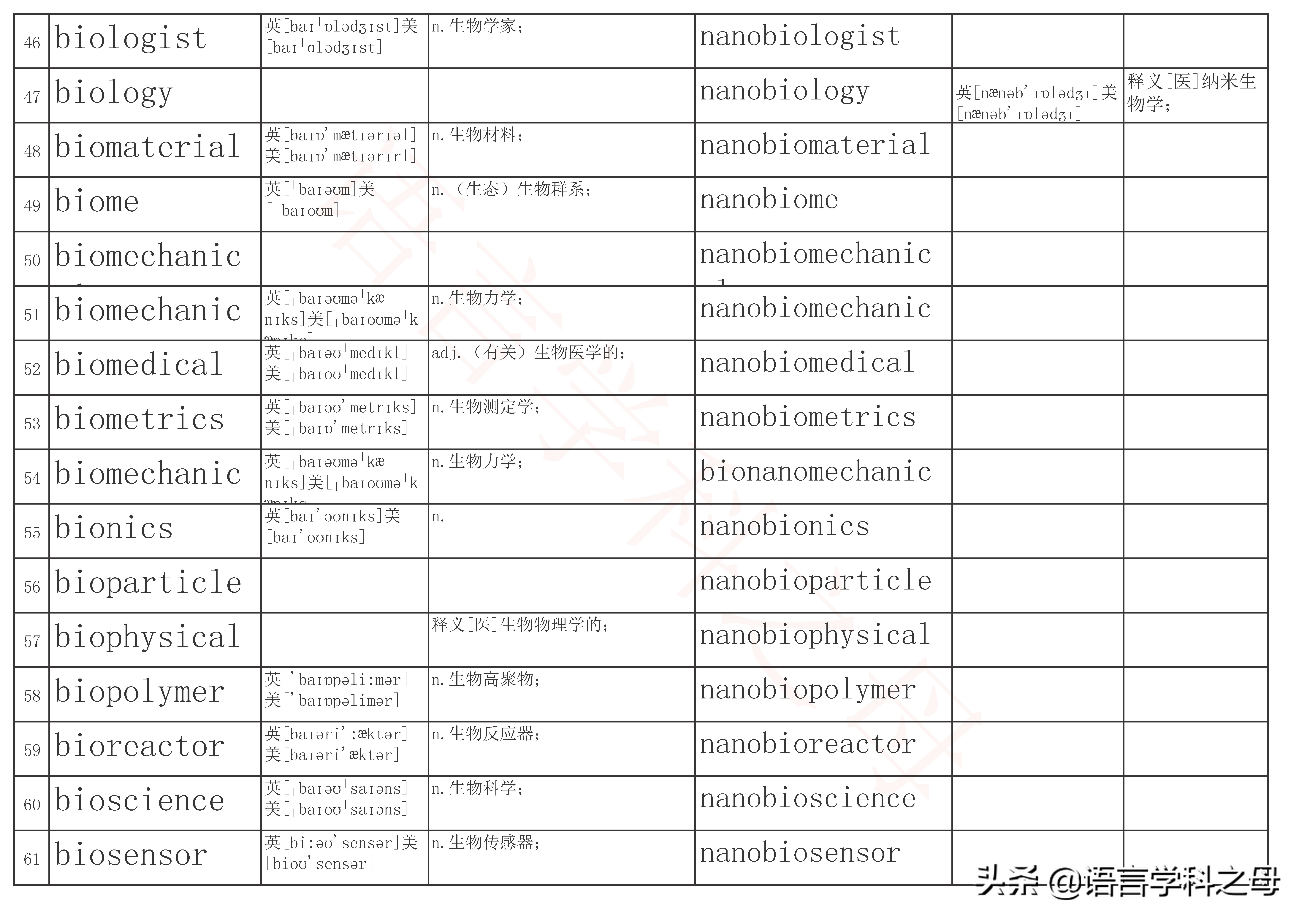 含有neo的单词,常用的单词前缀