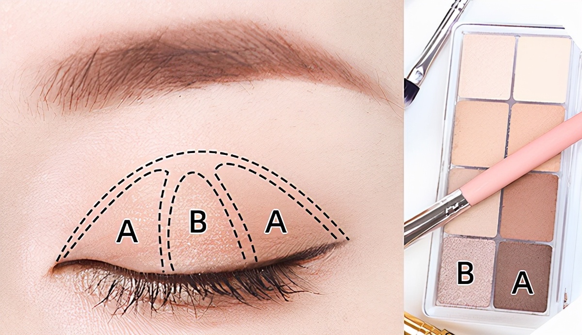 眼妆画法教程初学者日常眼妆,适合初学者的眼妆的画法技巧