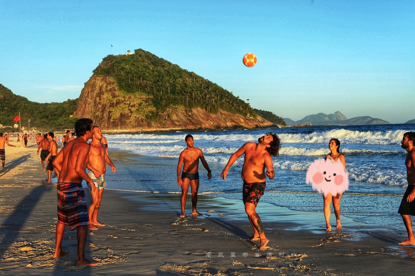 娱乐至死的里约不止狂欢节，怪教堂250彩梯比基尼足球，亮眼