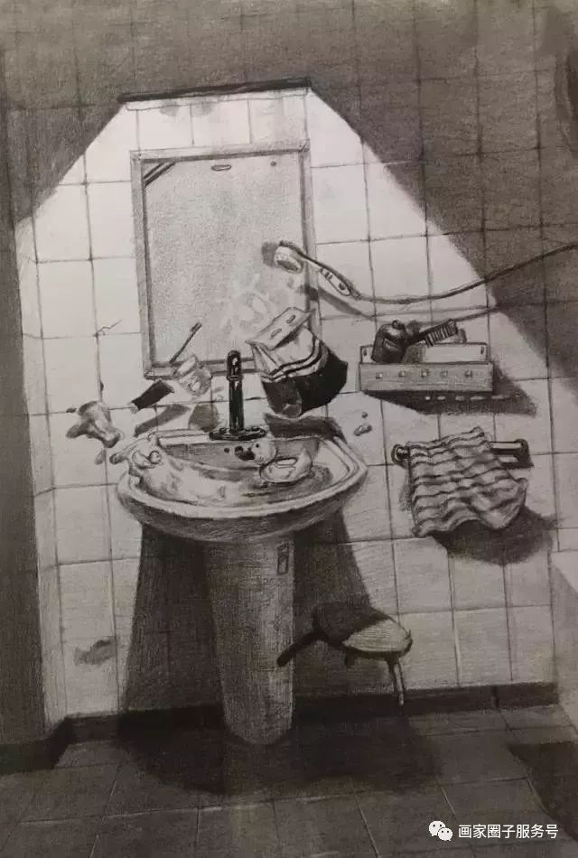 清华大学美术学院设计素描高分卷,清华学生校考素描作品