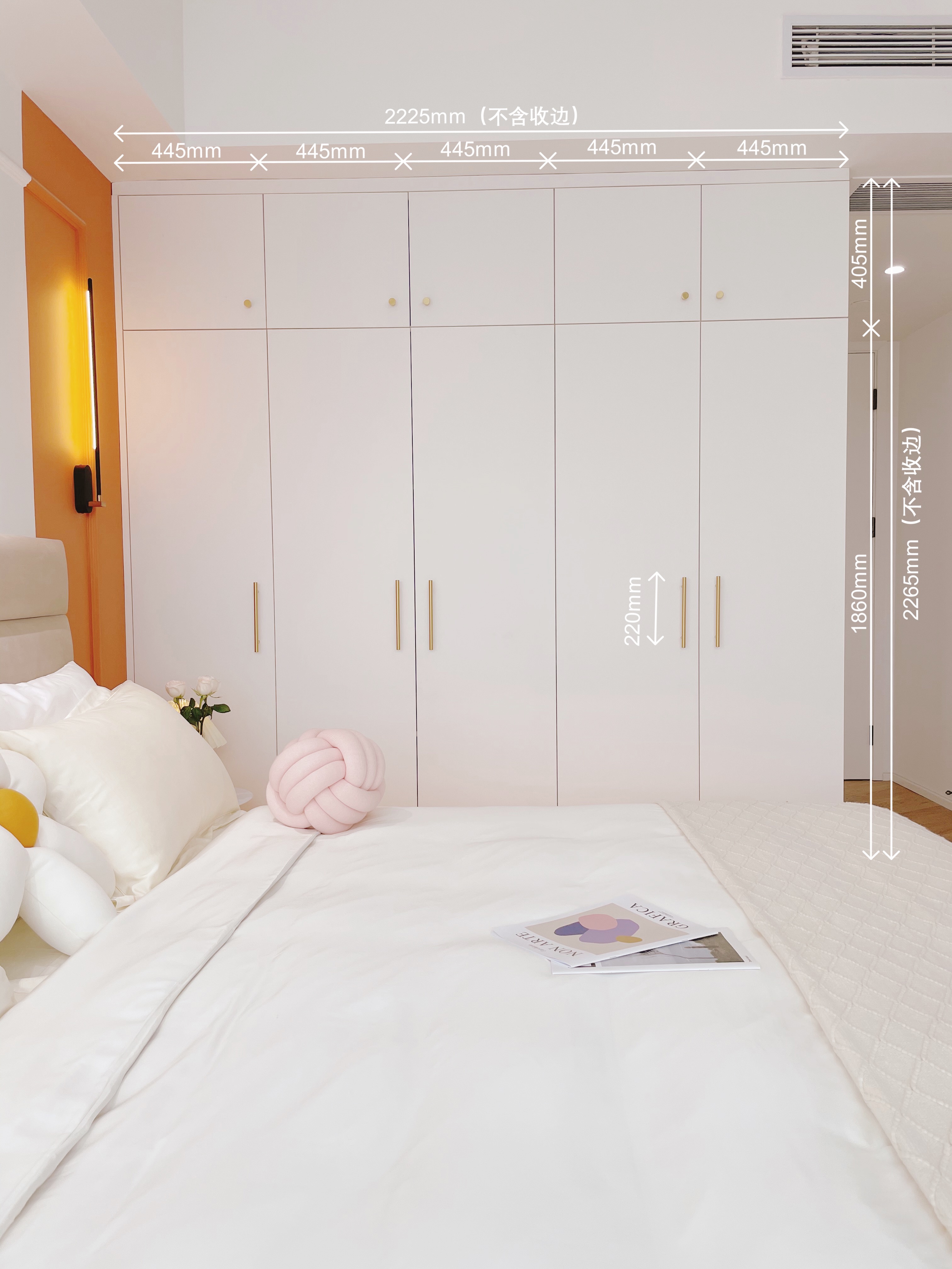 奶油色的卧室太好看了！快来抄作业，附清单