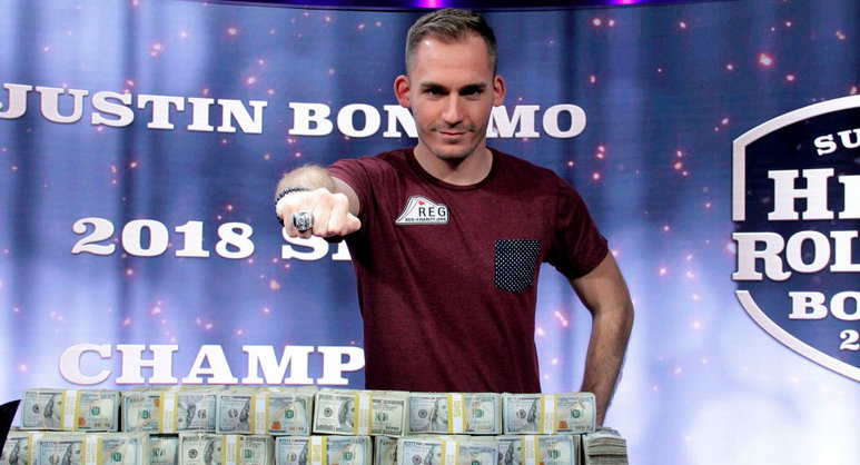 今天德州扑克明星-世界奖金榜目前第二名Bonomo