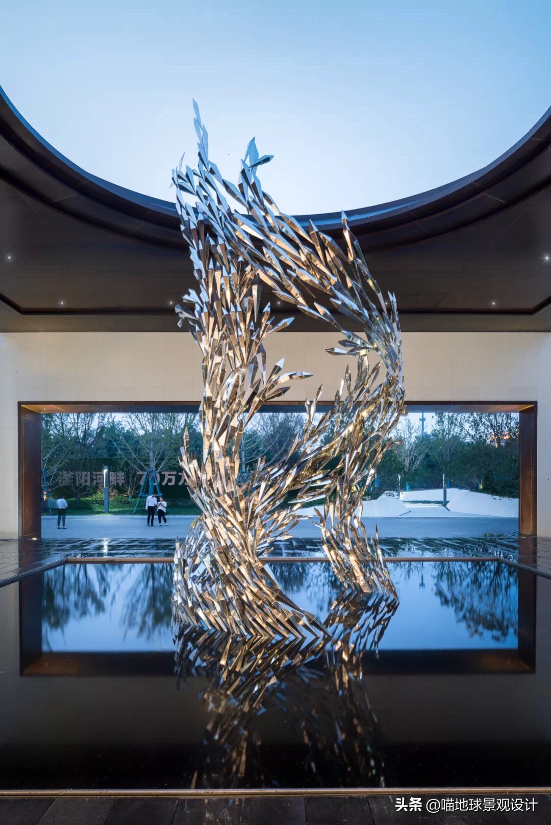 庭院景观设计60平,景观庭院设计大型造景