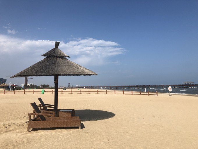 南戴河蔚蓝海岸亲子乐园,南戴河远洋蔚蓝海岸攻略