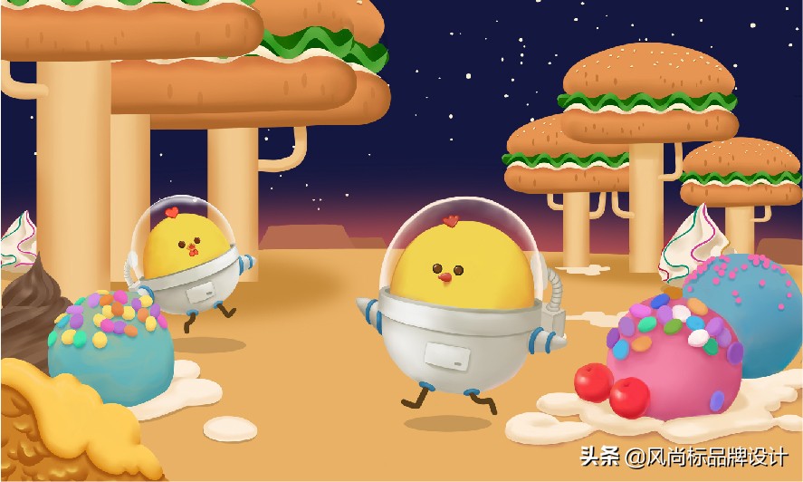 皇小小鸡排家族设计分享