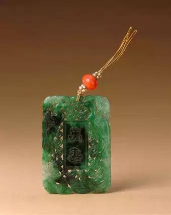 故宫博物院收藏的三彩翡翠,故宫翡翠玉石图片大全欣赏