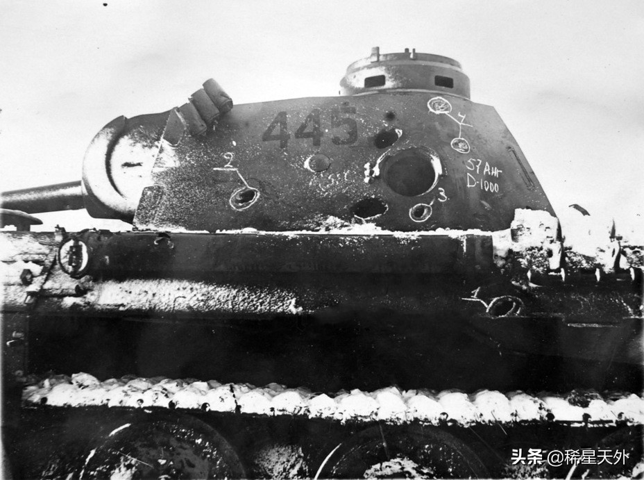 二战最强坦克对比现代最强坦克,二战德国黑豹坦克有多强大