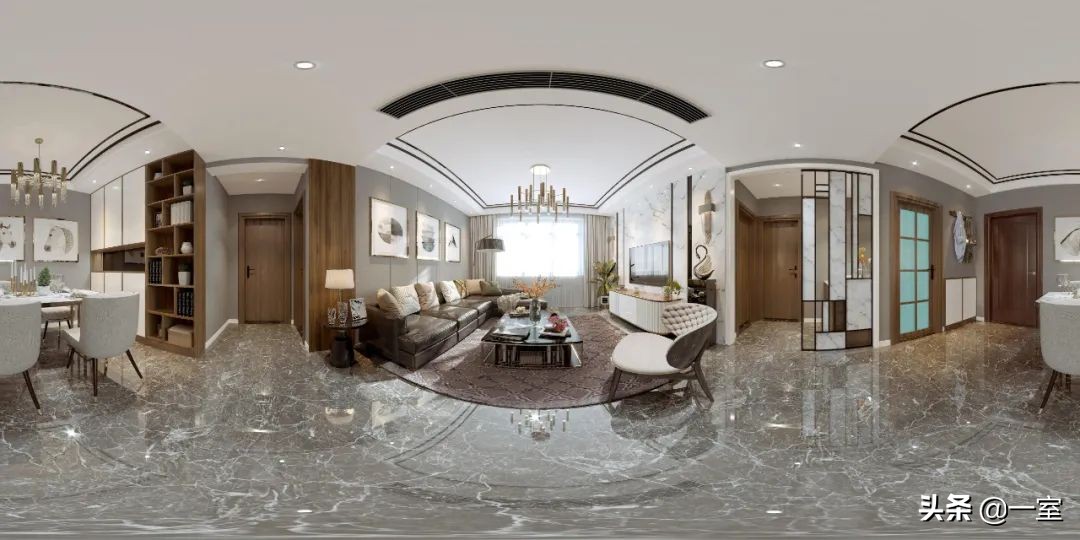 全景效果图最大的,如何出全景效果图