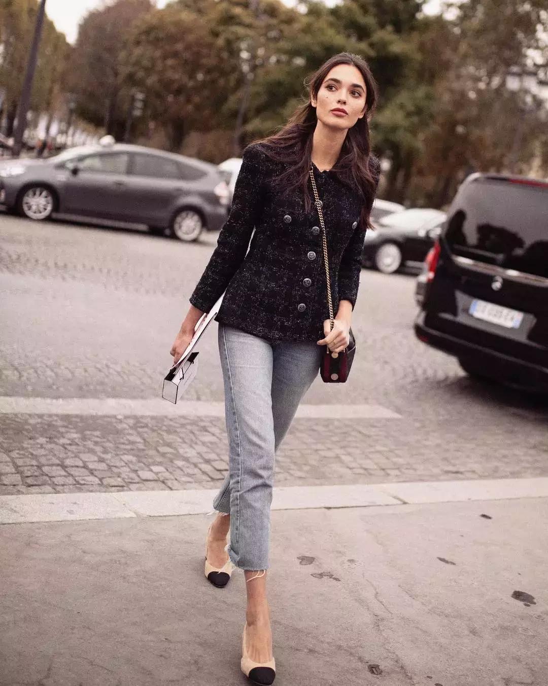 法国女人高级感穿搭,好看又好穿的女人