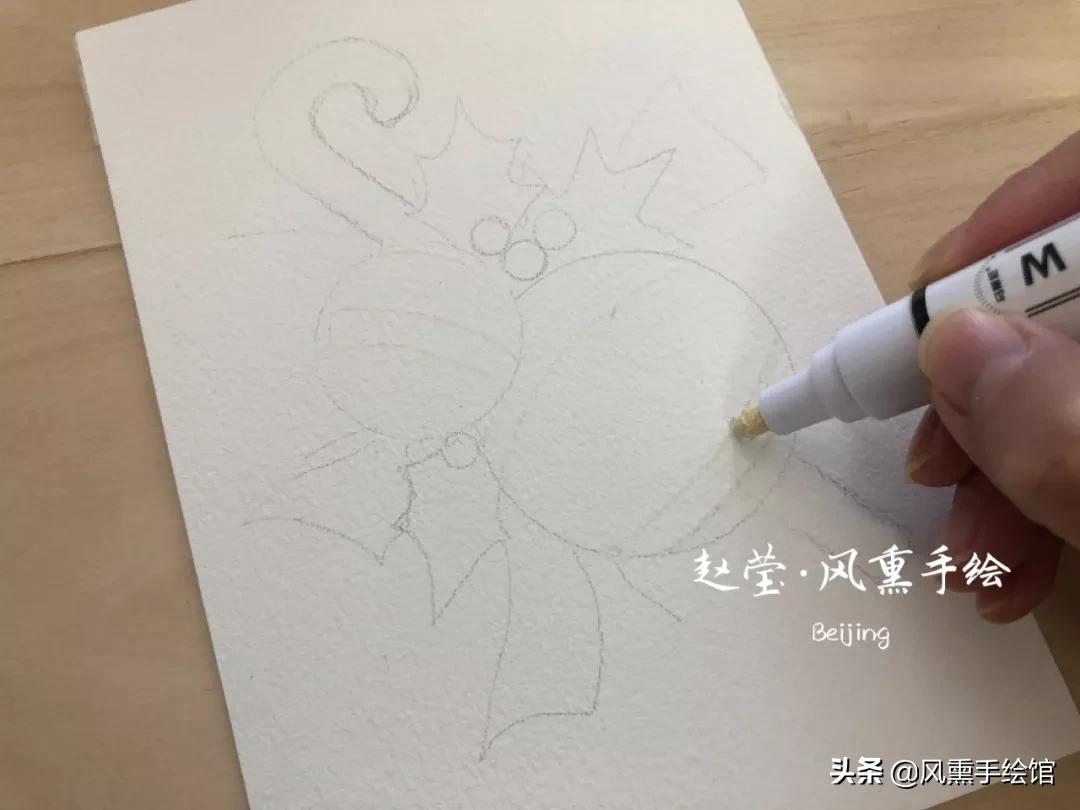 怎么画个贺卡送给圣诞老人,画圣诞贺卡的图片大全简单