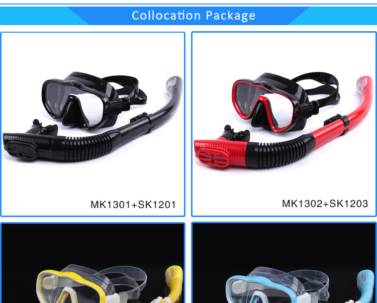 多功能浮潜面罩,潜水头套浮潜眼镜