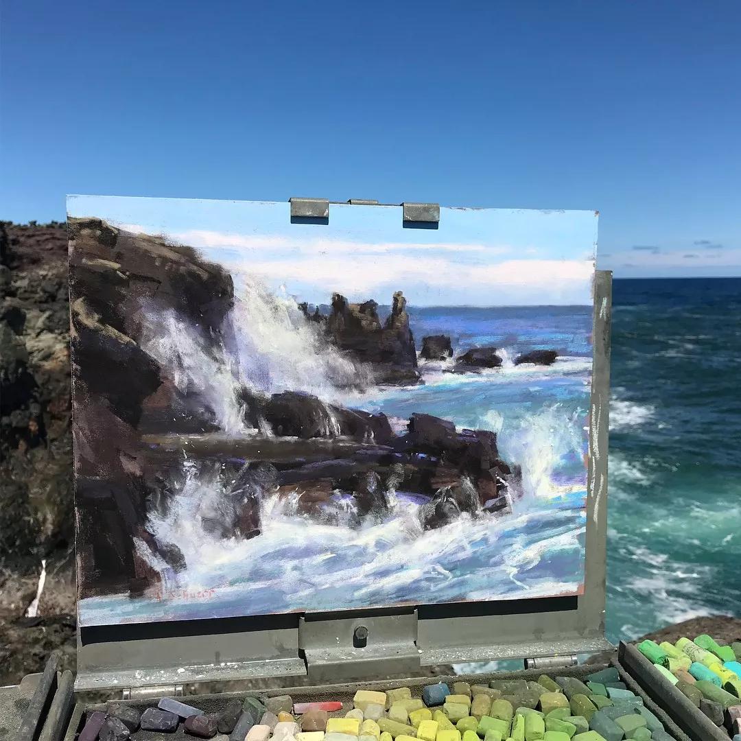 简单又好画的风景写生,最真实的写生画