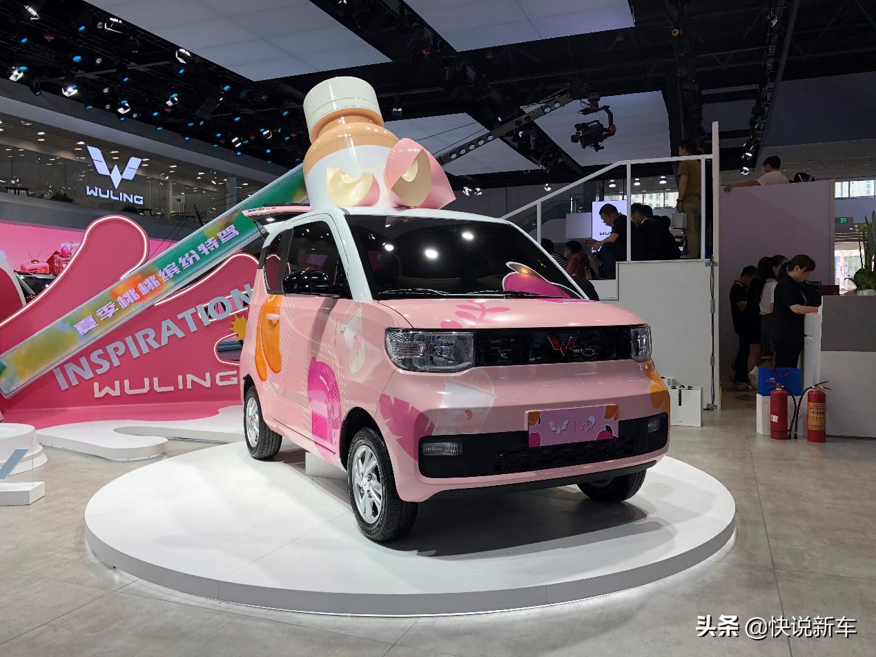 改装宏光miniev红色,装出腔调宏光miniev改装