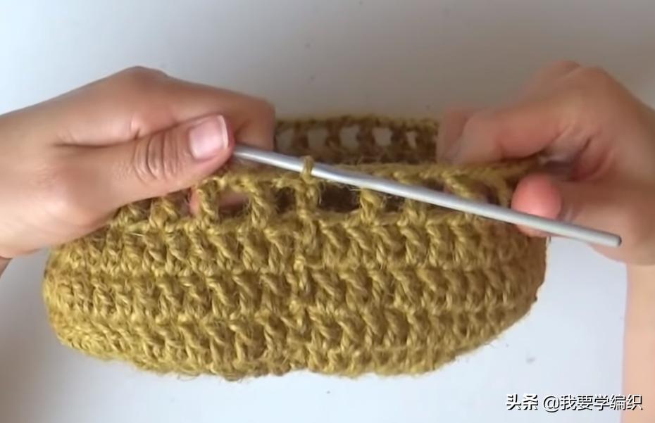 圆筒手提袋钩织教程,女士手提袋钩织全教程视频