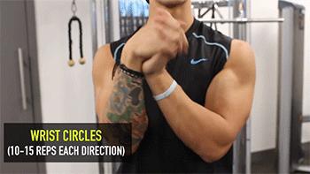 增肌训练前的热身,练前如何热身肩膀