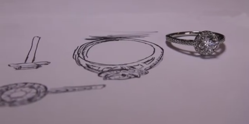 钻戒制作定制,自己打造一枚钻戒全过程