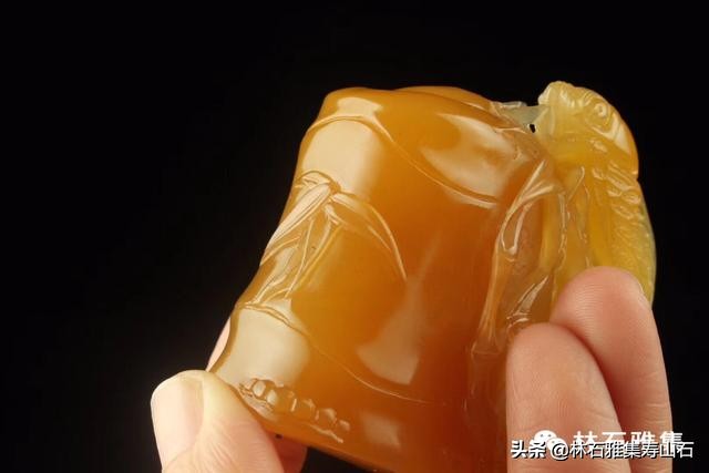 林石雅集田黄石特点,老挝田黄石鉴定技巧