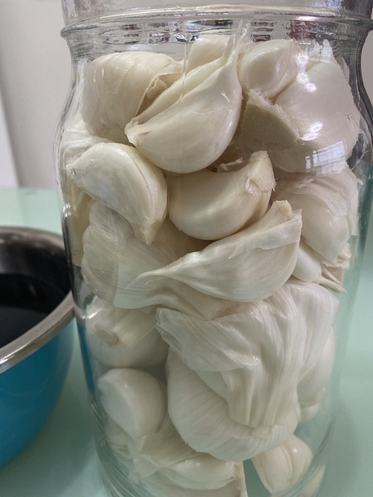 奶奶教紫皮蒜腌法,奶奶教我腌辣椒