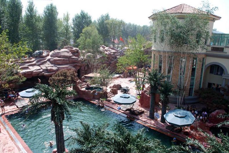 鞍山市绿中海温泉度假村,鞍山绿中海度假村