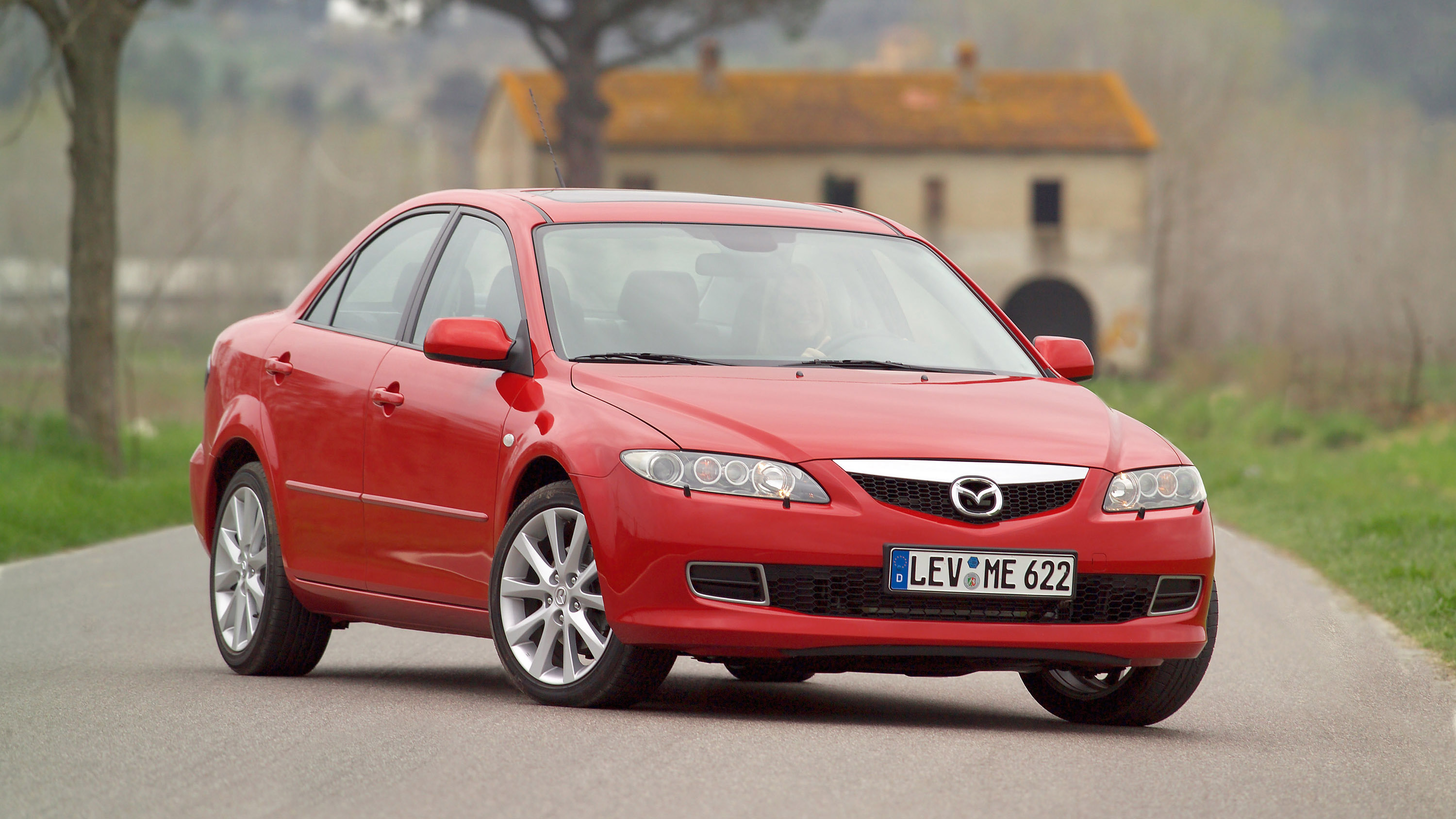 红色马六07款二手多少钱,当年红色马自达6多少钱