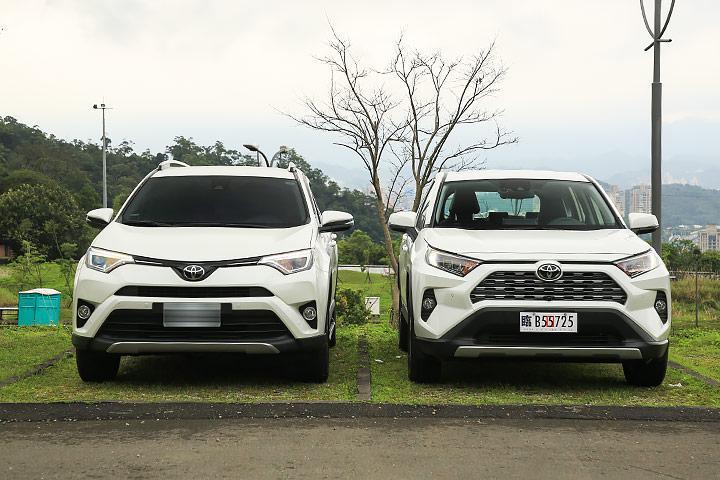 新旧丰田rav4荣放,丰田rav4荣放新旧对比