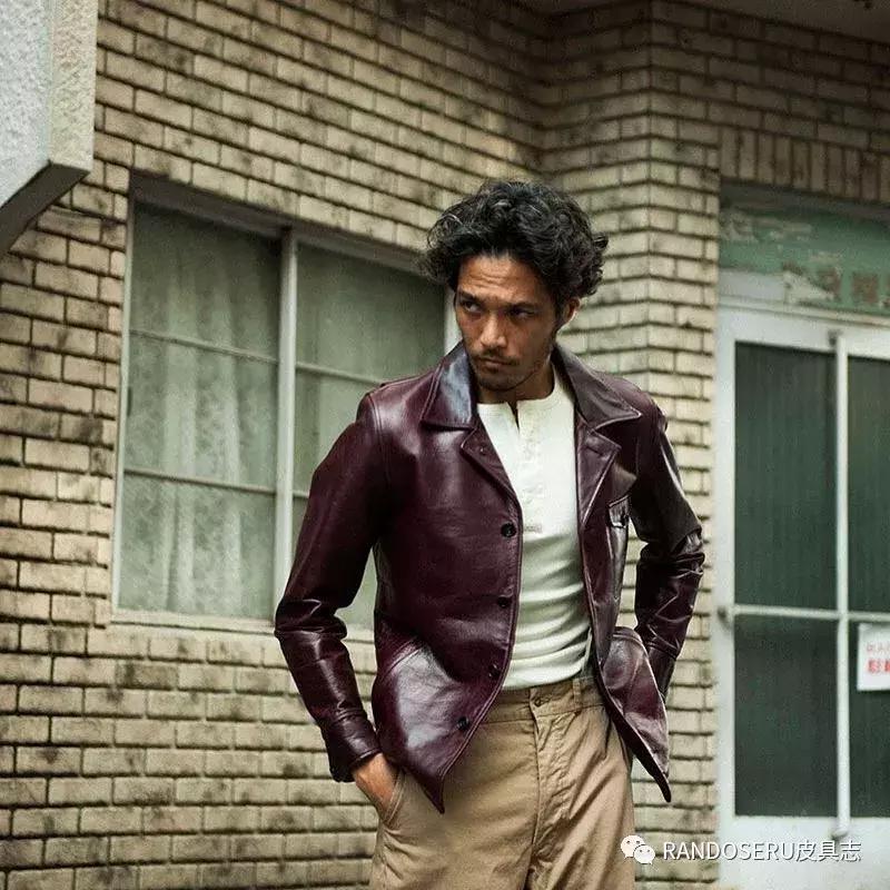 这款日系皮衣，满足了所有男人的幻想