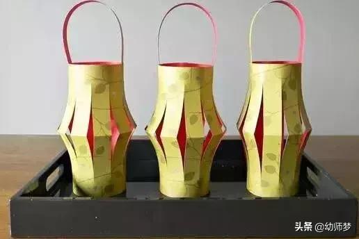 一年级新年灯笼手工制作,手工制作新年用品小灯笼