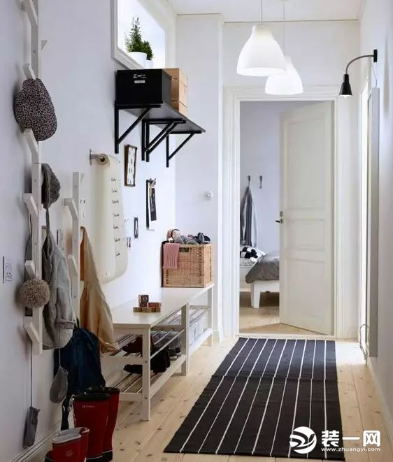 两边通气的长走廊如何设计,像跑道一样的户型走廊怎么设计