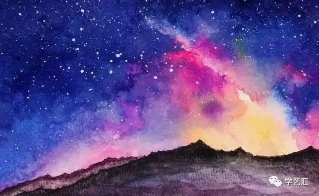 神奇的水彩,水彩留白技法