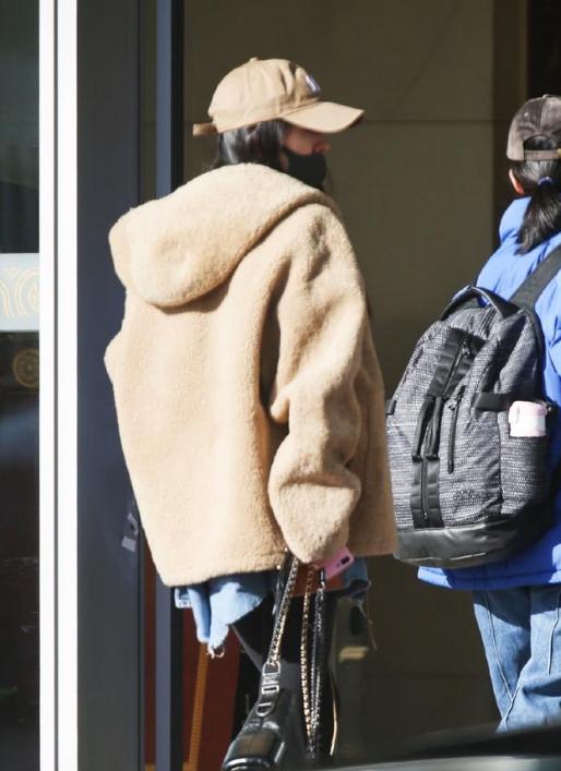 网红穿的泰迪熊大衣,泰迪大衣明星同款杨幂