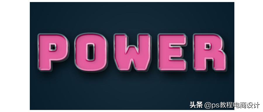 ps在图片上做led字体发光,ps怎么制作发光渐变字体