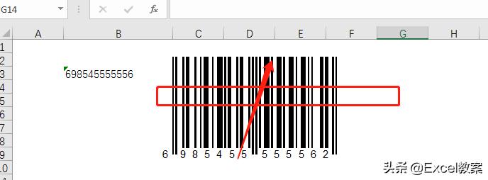 wpsexcel怎么制作条形码,excel制作条形码怎么扫码识别出来