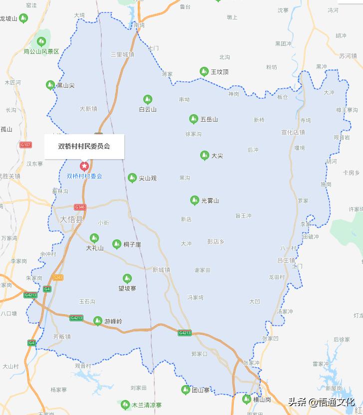 大悟有哪几个乡镇,大悟县城关镇有几个村