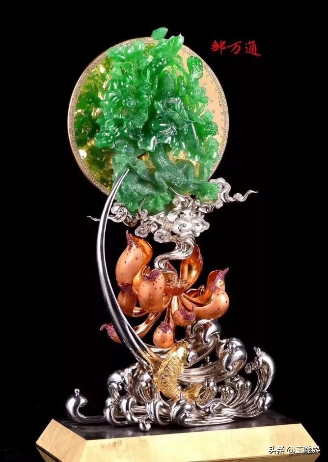 马云亲自接见的玉雕大师，曾雕刻翡翠标王，技艺精湛