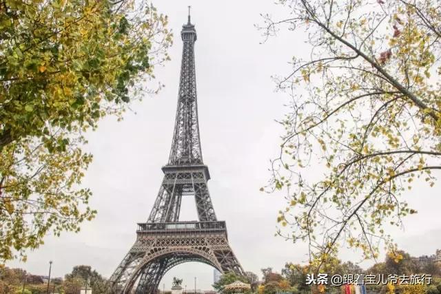 浪漫的法国埃菲尔铁塔,想去看看巴黎的埃菲尔铁塔