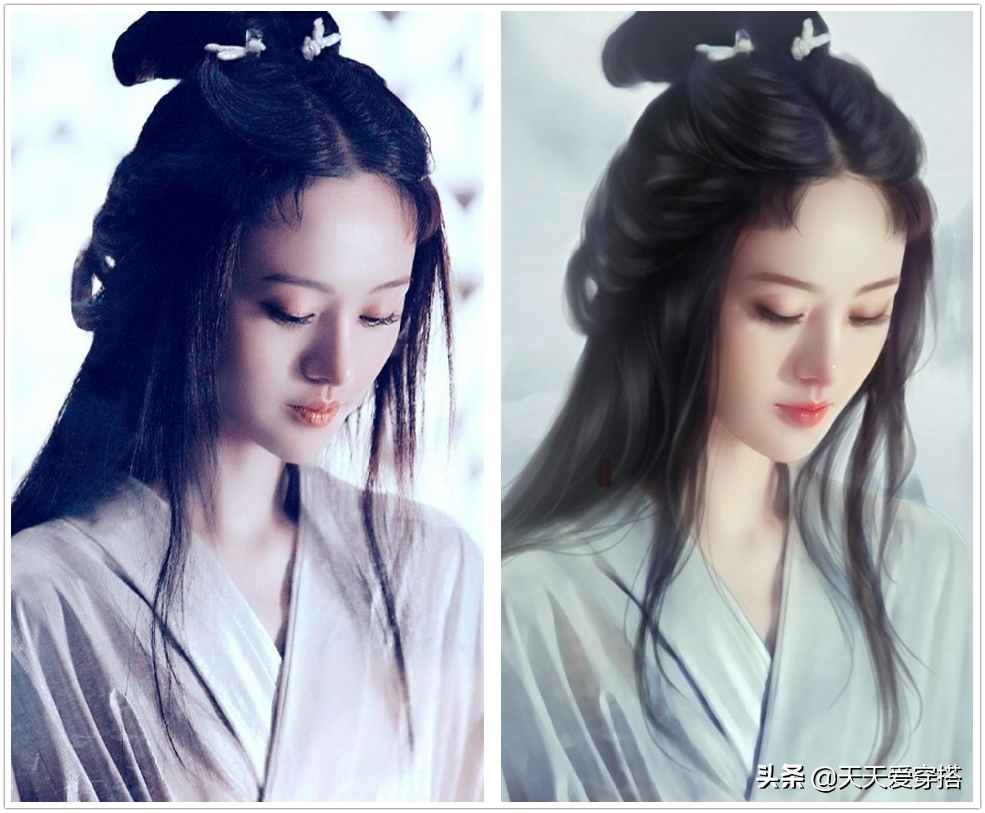 古装精美图刘亦菲,赵丽颖杨紫热巴杨幂唐嫣