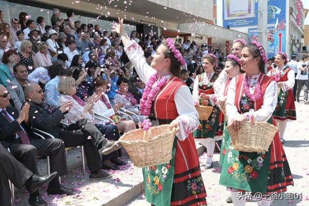 保加利亚玫瑰谷,保加利亚玫瑰谷花海