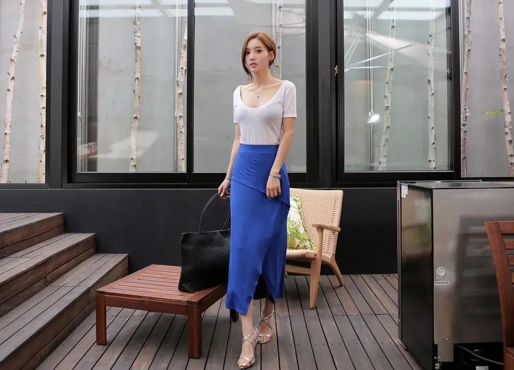 孙允珠露肩长裙,孙允珠夏日长裙