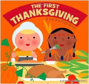 感恩节孩子英语启蒙选绘本,感恩节亲子绘本作品幼儿园制作