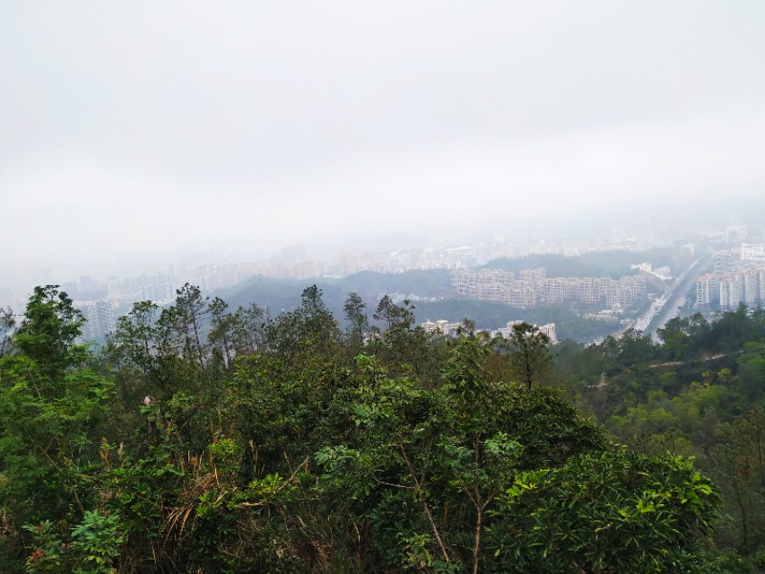 周日跟随珠海户外网板樟山游记
