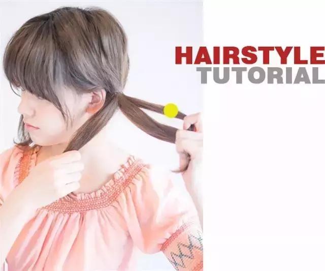 鱼骨辫的编发教程图解,扎鱼骨辫的编发教程