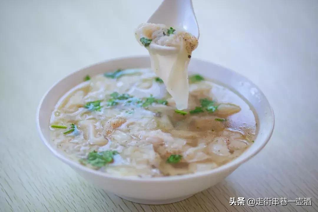 虾仁鲜肉馄饨吉祥馄饨,江都皮薄的馄饨